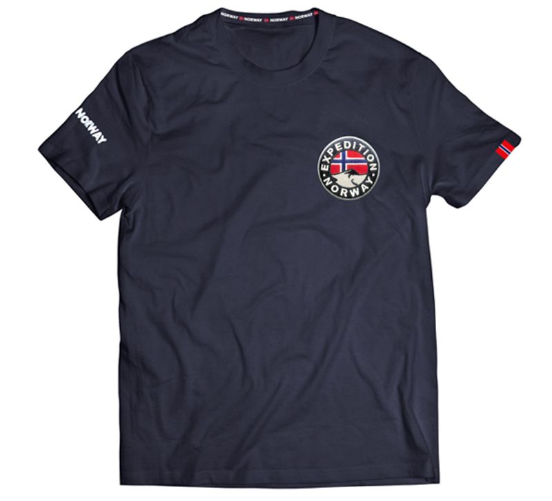 T-shirt, Expedition Norway, blue