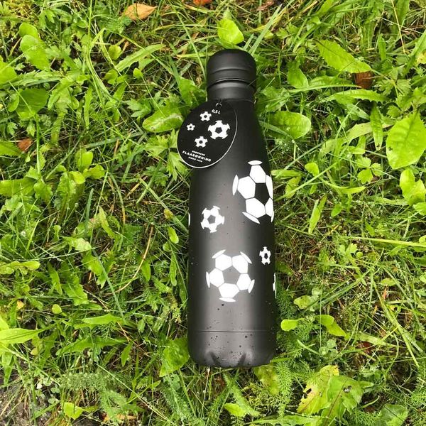 Main Image Vacuum flask, football