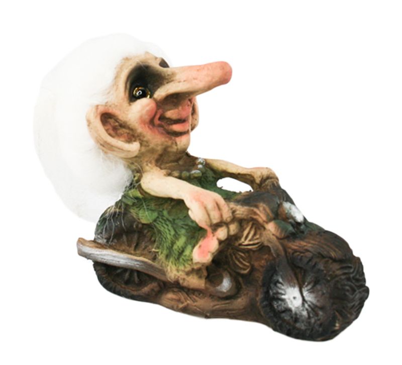 Troll lady driving motorbike (Troll # 005)