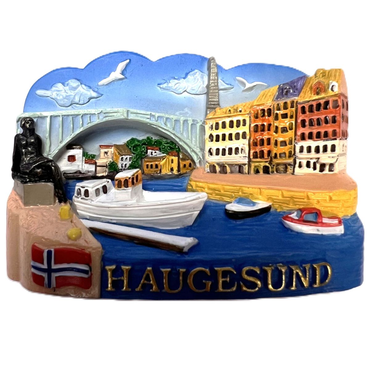 Magnet/figure Haugesund