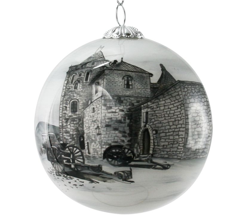 Glass ball, Rosenkrantz tower in Bergen.