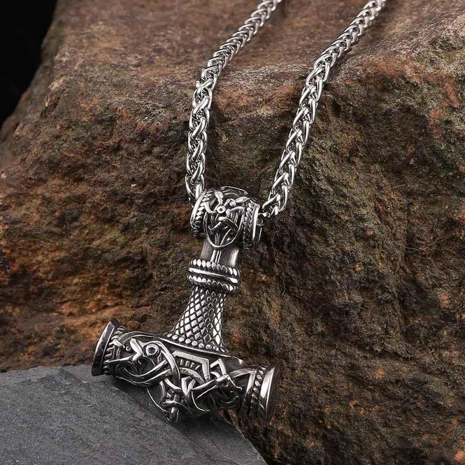 Main Image Viking necklace, Thor's hammer