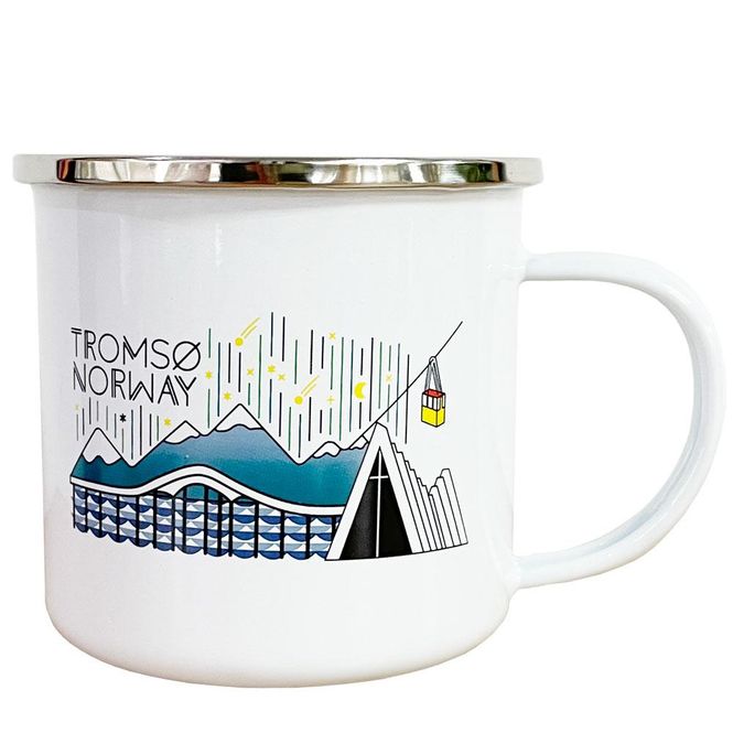 Main Image Enamel mug, Tromsø