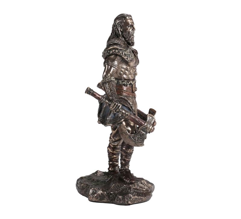 Viking man with axes