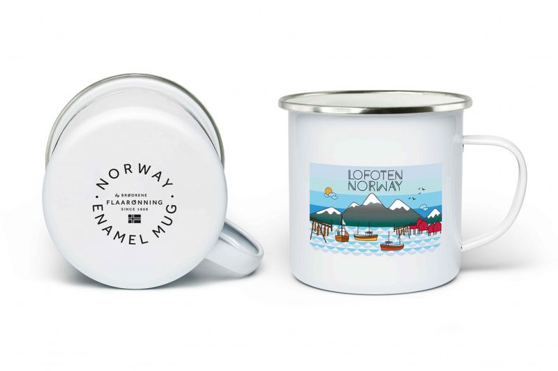 Enamel mug, Lofoten