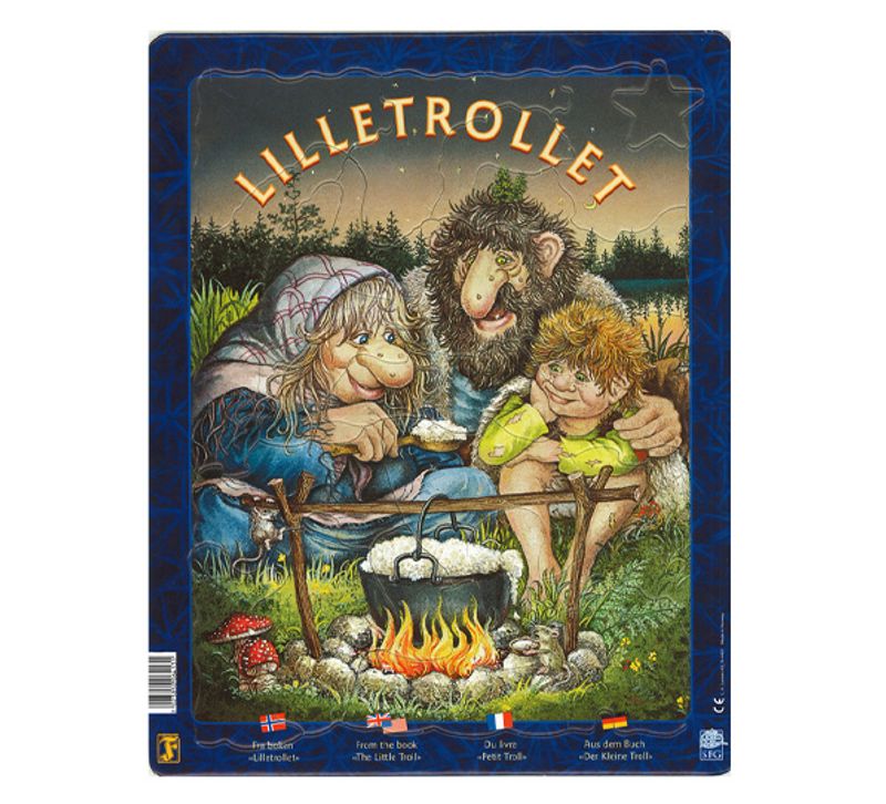 Puzzle Lilletrollet 23 pieces
