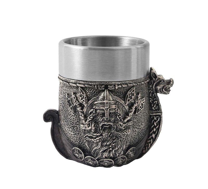 Viking shot glass