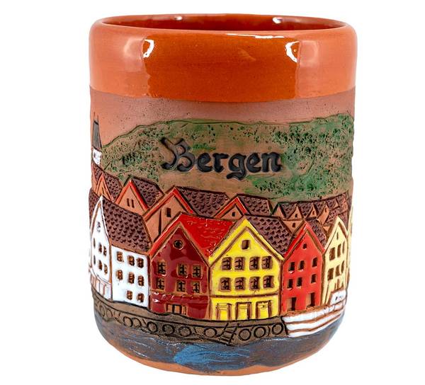 Main Image Mug, handmade ceramics, Bergen, 'The Pottery'