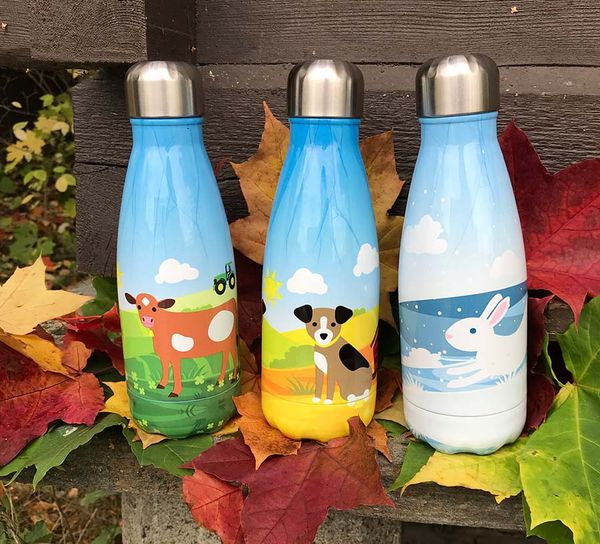 Main Image Vacuum flask for children, dog