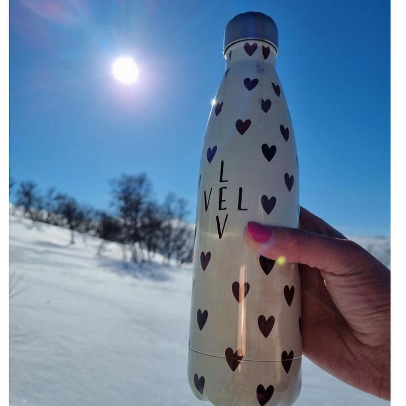 Vacuum flask, sand, 
