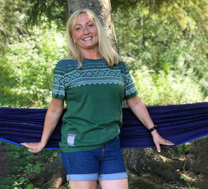 Main Image T-shirt, MARIUS® pattern, green