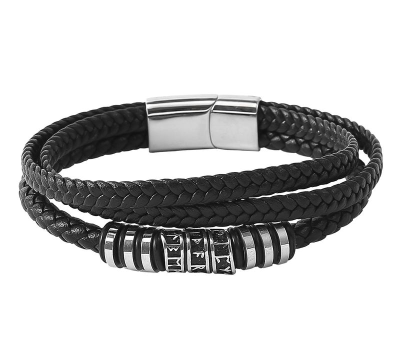Viking bracelet, three braids