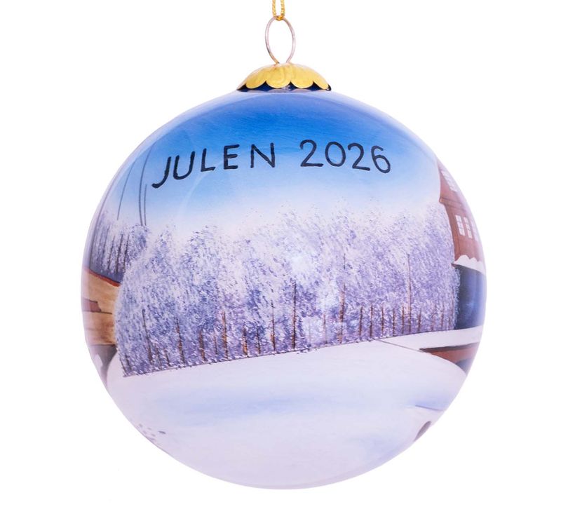 Glass bauble, Julen 2026