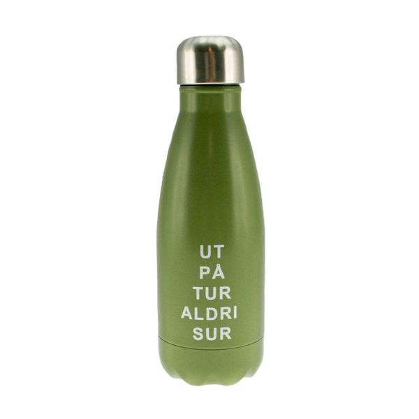 Main Image Vacuum flask, green, small, Ut på Tur Aldri Sur