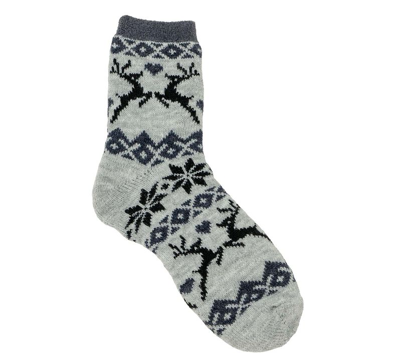 Socks, Deer, grey