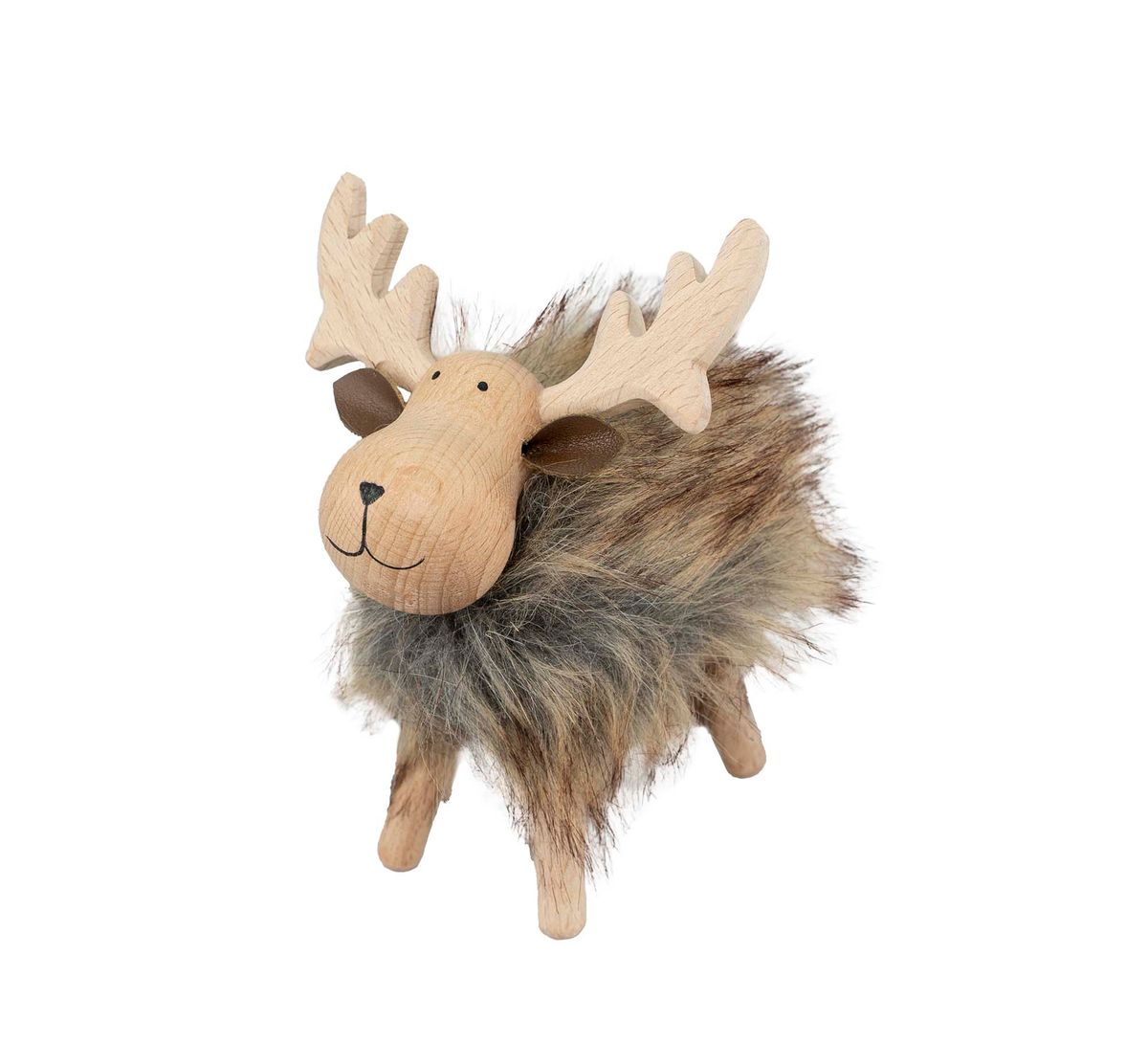 Reindeer made of wood, small