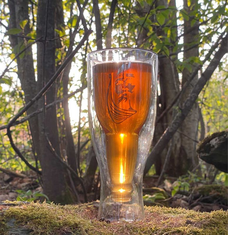 Double wall glass, viking
