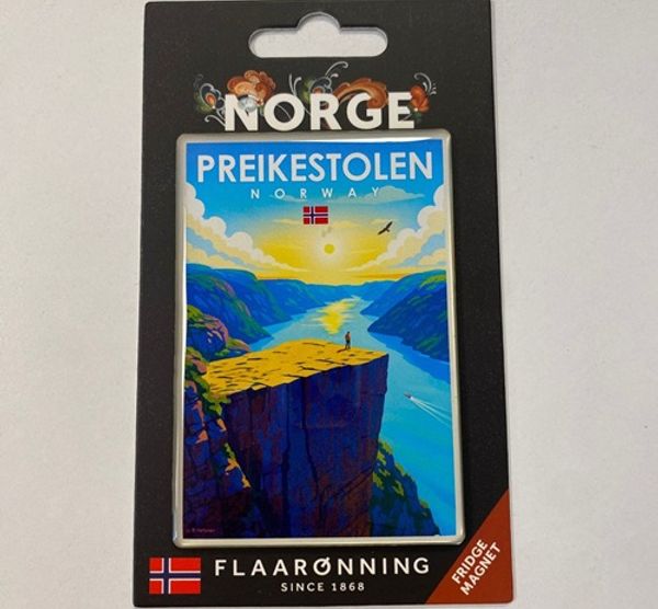 Main Image Magnet, Preikestolen, retro