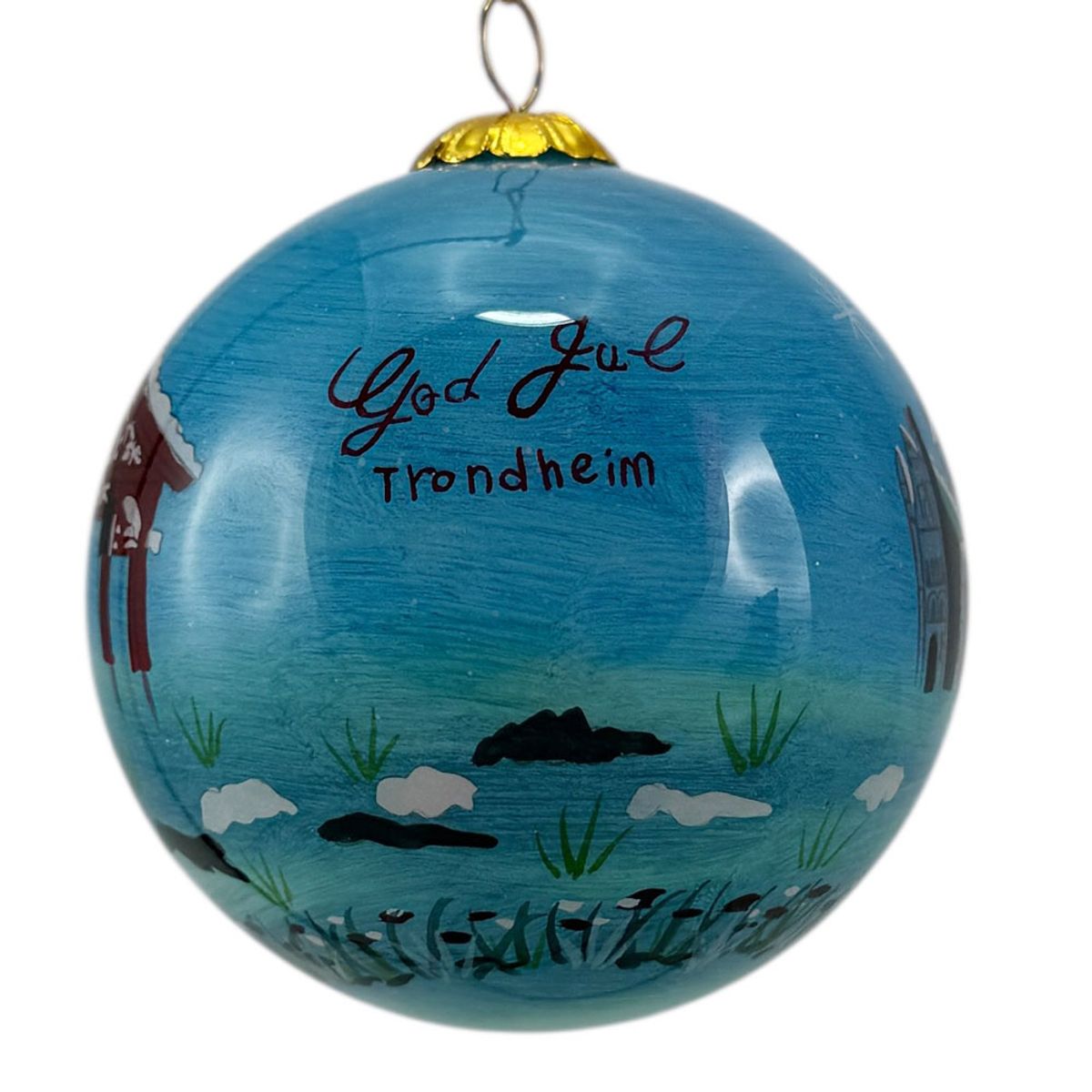 Glass bauble, Nidaros Cathedral, Trondheim